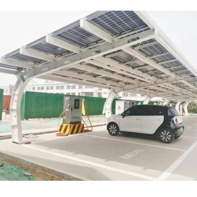 China Electric Vehicle Charging Parking Lot Solar Panel Parking Lot SP-1 Aluminum Solar Car Pot for sale