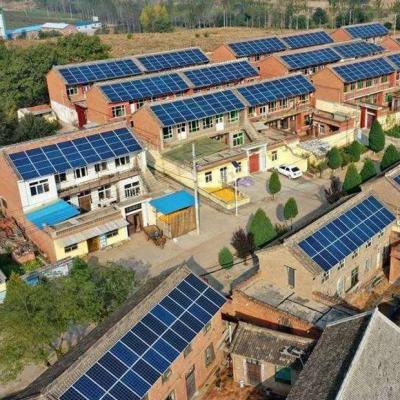 China Sistema Solar Micro para Uso Doméstico Sistema de Geração Elétrica de 1KW Painel Solar Parque de estacionamento à venda