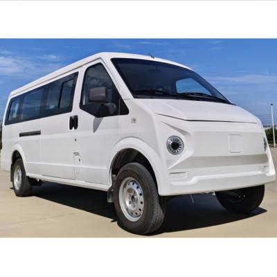 China LHD/RHD Electric Mini Bus 5.4 Meters, 7-14 Passenger Van Range Up To 200Km for sale