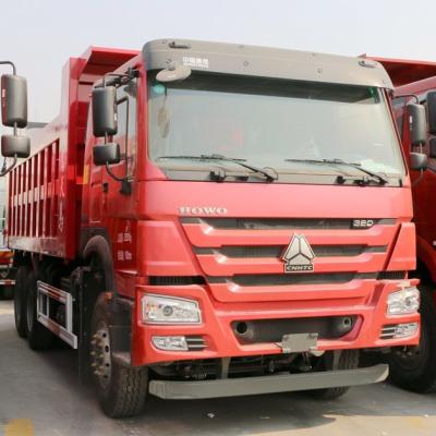 China Grote capaciteit HOWO 7H Dump Trucks met voorwielbasis 2022mm en maximaal paardenkracht 380 pk Te koop