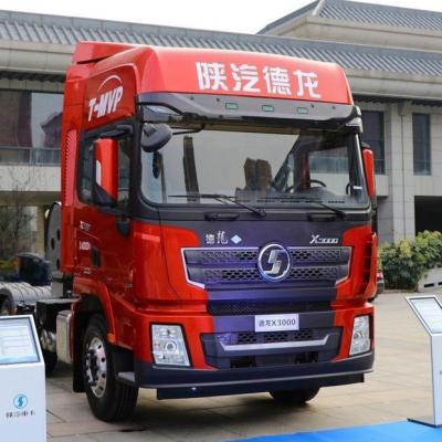 China Gebruikte vrachtwagen Shacman X3000 Tractor LNG-aangedreven zware dubbele beheersing Te koop