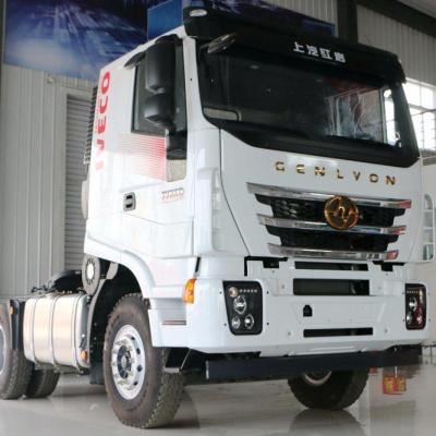 China Tractor Hongyan Genlyon usado con motor diesel de 6 cilindros y 560 caballos de fuerza en venta