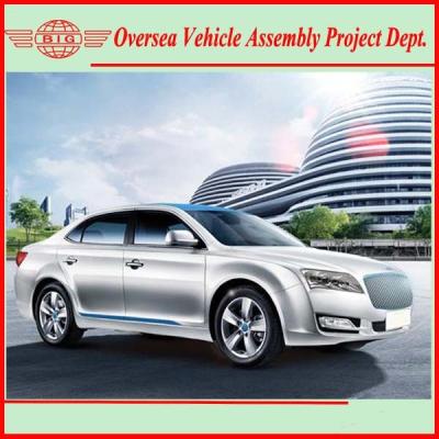 China High Speed Electric City Car Assembly Line , Electric Powered Cars Factory Projects for sale