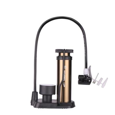 China Aluminum Alloy Material Durable/Portable/Ultralight Portable Bicycle Tire Inflator Mini Pump Foot for sale