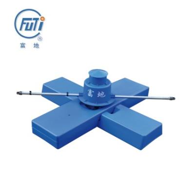 China Fish farming fish pond style wave maker paddle wheel surge cross fish pond aerator for sale