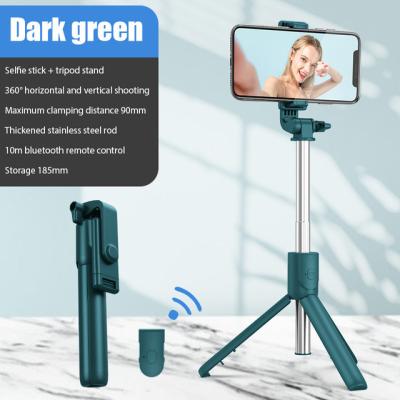 China 2022 New 1M Long Remote Controller 1000mm Height Tripod/Height Tripod Selfie Stick With LED Light And Phone HolderCane One Selfie for sale