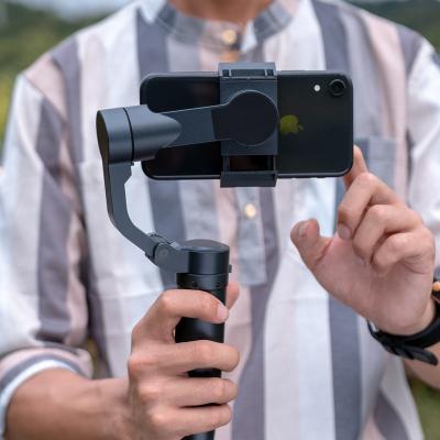 China Selfie Stick Mobile Phone Stabilizer Remote Handheld Gimbal S5B 360 Rotation Selfie Stick Height 3 Axis Height 1000mm Controller Tripod/Face Tracking Gimbal Stabilizer Phone Tripod for sale