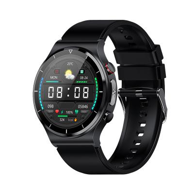 China Touch Screen Fashion 2020 Multifunctional Waterproof Heart Rate Monitor Body Temperature Fitness Smart Watch Many Languages for sale