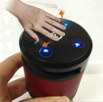 China Metal Remote Hand Gesture induction Speaker super bass hifi portable bluetooth speaker for sale