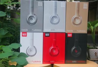 China Full new beats solo2 wireless headphone by dr dre with original box high quality factory price for sale