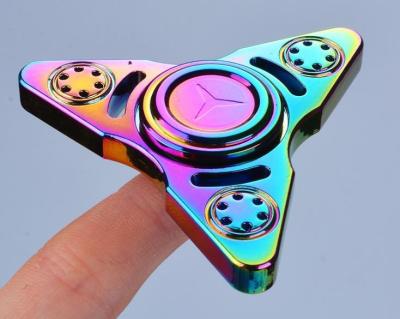 China EDC New Colorful Triangle of Russia Finger Spinner hand spinner, decompression Finger Spinner toys factory price for sale