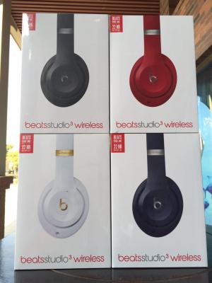 China 2018 new Beats by Dr. Dre Studio3 Wireless Bluetooth Headphones with original box for sale