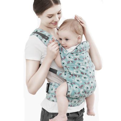 China Hold Baby Carrier High Quality Cotton Baby Carrier Easily With Lumbar Support Hipseat Baby Front Pack Carrier for sale