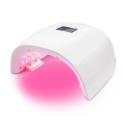 China High Power 86W LED Gel Nail LED Fast Cure UV Lamp With Handle Rechargeable Cordless Nail Dryer LED Light For Nails for sale