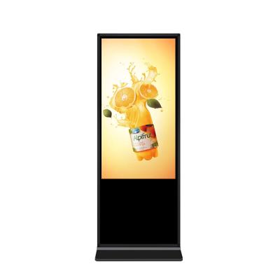 China 55 Inch Video Display Advertising Board Indoor Led Standing Poster Display Product for sale