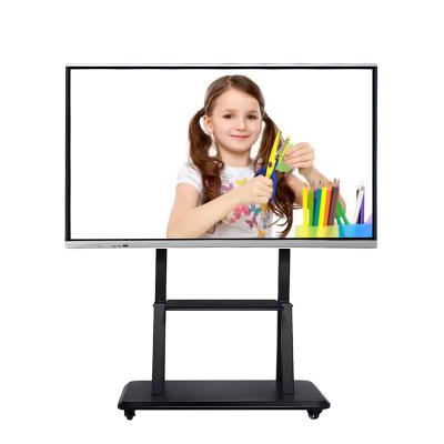 China 4K Conference 98 Inch Large Size Touch LCD Electric Whiteboard For Classroom Lecture Teaching Use for sale