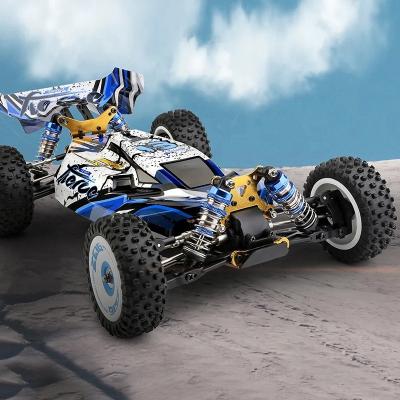 China 4WD Wltoys 124017 124019 1:12 4 Wd Alloy Metal Chassis Desert Crawler Truck Radio Control Rc Brushless Hobby Electric Motor 75Kmh Car for sale