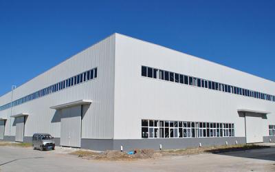 China Galvanized Steel Structural Building Prefabricated Industrial Storage Shed Warehouse for sale