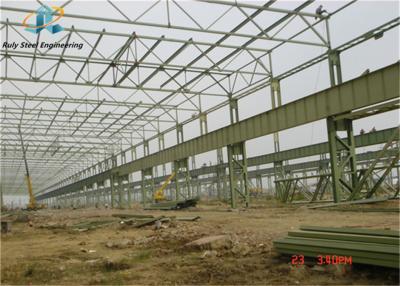 China Construction Pre-Engineered Prefabricated Customized Steel Structure Building with Parapet Wall Workshop for sale