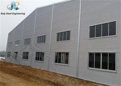 China Galvanized/Painted Industrial Prefab/Prefabricated Galvanized Steel Structure Building Modular Workshop Te koop