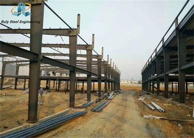 中国 Customized Stable Prefab Steel Structure Buildings Workshop Made From Structure Steel 販売のため