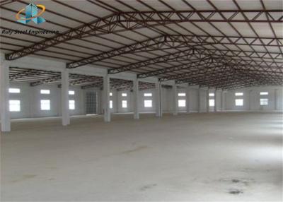 China 4000 Sq Meters Steel Structure Building Warehouse with EPS / Rock Wool/PU/Fiber Glass Sandwich Panel Insulated Cladding for sale