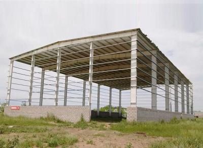 China Light Steel Building Warehouse Construction Steel Structure Garage for sale