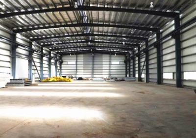 China Durability H Shape Steel Structure Warehouse With EPS Wall for sale