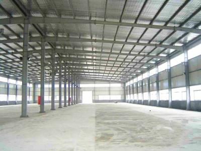 China Lightweight Steel Frame Construction / Prefabricated Metal Workshop Buildings for sale