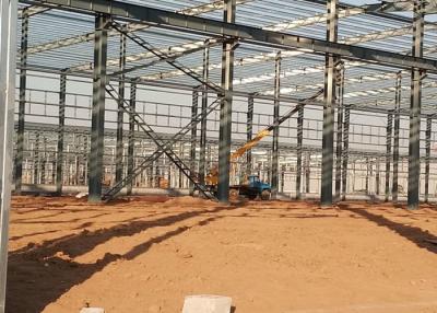 China Q355B Metal Workshop Prefab Industrial Steel Buildings Frame Structure for sale