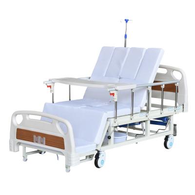 China Foldable Nursing Medical Hospital Beds Multifunctional Manual For Patients for sale