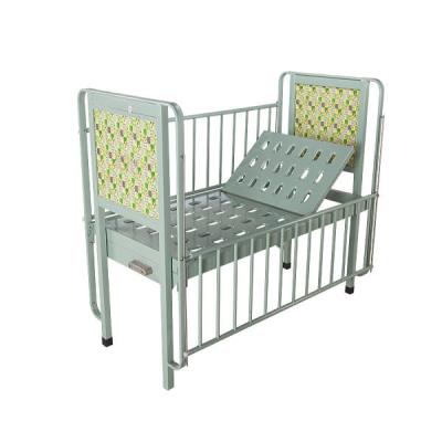 China Castor Medical Hospital Beds Manual Childrens Metal Bed Frame ISO13485 CE Approved for sale