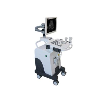 China 15 Inch LCD Medical Ultrasound Machine Scanner Trolley B Mode Examination Therapy Equipments for sale