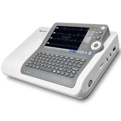 中国 LCD表示携帯用ECG機械3チャネルのEcg Holterのモニター 販売のため