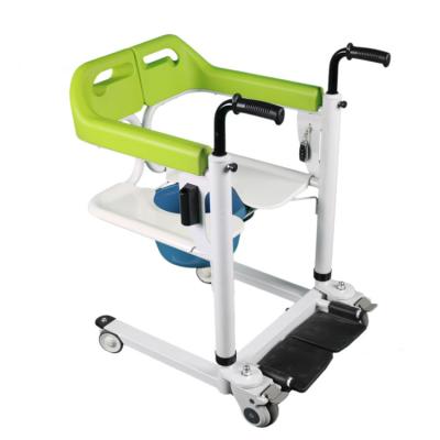 China Manual Medical Healthcare Equipment Patient Transfer Lift Chair For Hospital Rehabilitation Equipme for sale