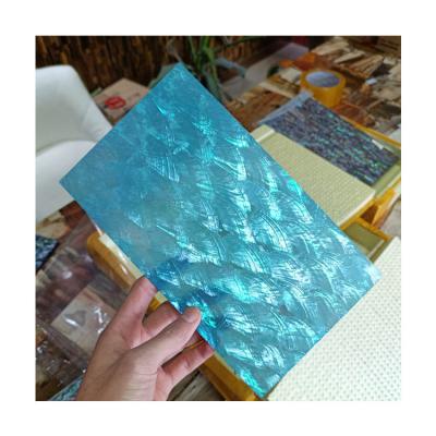 China Paper Art Decoration Paua Shell Sheets Clam The Fan Soft Shell Abalone Nail from Europe for sale