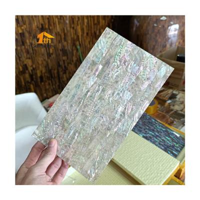 China Europe New Zealand Paua Shell Sheet Decorative Material Capiz Shell Paper for sale