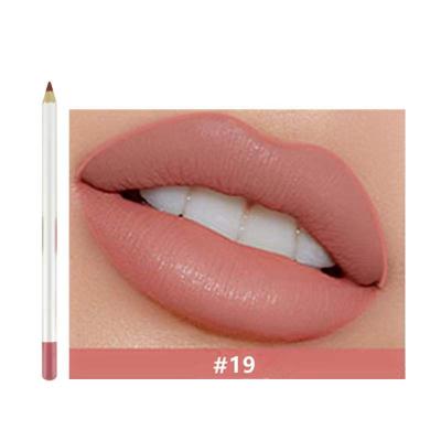 China Logo Private Label Waterproof Makeup Custom Wholesale Waterproof Matte Lipstick Pen Lip Liner for sale