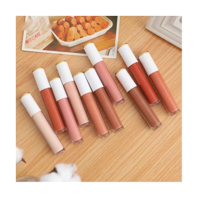 China Matte Nude Red Lip Gloss Liquid Lipstick Cruelty Free Wholesale Private Label Seller Makeup Waterproof Vegan for sale