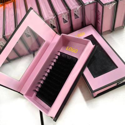 China Korea PDT Natural Custom Long Classic Individual Eyelash Extension 0.05/0.07/0.10/0.15/0.20 for sale