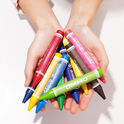 China Environmental Friendly Washable Custom Classic Color Set 16 Color Kids Drawing Crayons Wholesale Crayons Smart Toys For Kids for sale