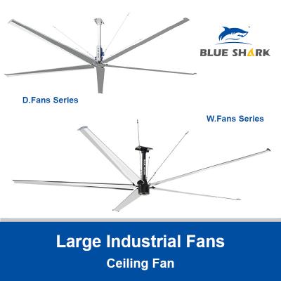 China Large Industrial HVLS Ceiling Fans For Factory Large Workshop Fans for sale