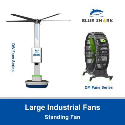 China Large Industrial Standing Fan For Warehouse Large Workshop Large HVLS Fans For Factory for sale