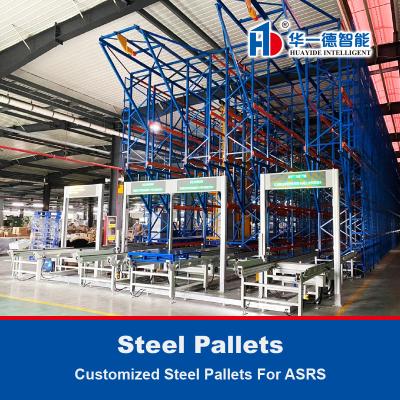 China Customized Steel Pallets Iron Pallet Metal Pallets For ASRS for sale