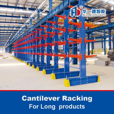 China Cantilever Rack For Long Products Single Or Double Sided Cantilever Rack Warehouse Storage Racking for sale