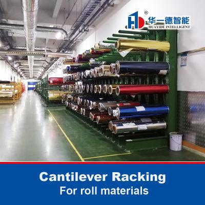 China Estante con voladizo Para materiales de rodillo Almacenamiento Estantes de almacenamiento Estantes con voladizo de trabajo pesado en venta