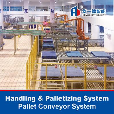 China Pallet Sorting Conveyor System Flexible Gravity Roller Conveyor System Logistics Sorting Warehouse Storage Rack for sale