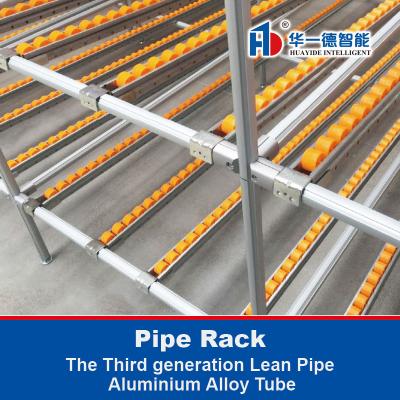 China The Third Generation Lean Pipe Rack Aluminium Alloy Equipment for sale