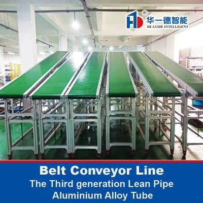 China The Third Generation Lean Pipe Aluminium Alloy Tube For Belt Conveyor Line for sale