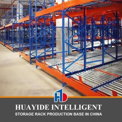 China Gravity racking  Pallet flow rack Warehouse Storage Rack for sale